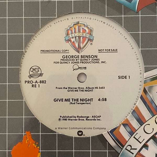 Image of George Benson "Give Me The Night"