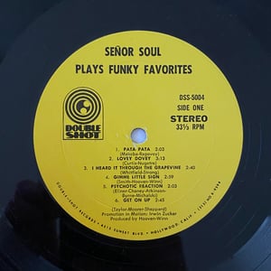 Image of Señor Soul "Plays Funky Favorites"