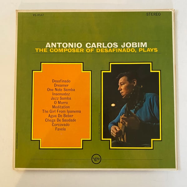 Image of Antonio Carlos Jobim "The Composer Of Desafinado, Plays"