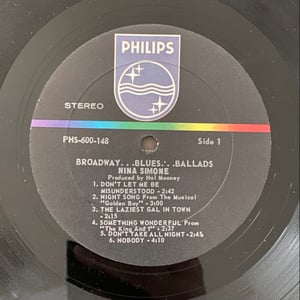 Image of Nina Simone "Broadway Blues Ballads"