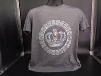 Image 9 of Grey pearl emblem T shirt
