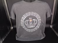 Image 10 of Grey pearl emblem T shirt
