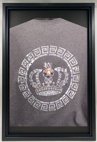 Image 2 of Grey pearl emblem T shirt