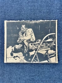 A Moment For Myself Linocut