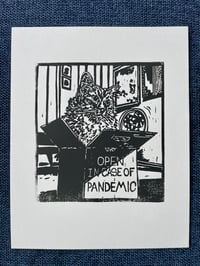 In Case Of Pandemic Linocut