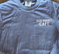 Image 2 of Washed Denim Signage T-Shirt