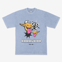 Image 1 of Communion Boxy Tee | Artic Blue