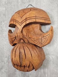 Image 3 of Smokin' Tikis Doug Horne Designed Wood  Monkey Skull  FREE SHIPPING!
