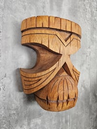Image 3 of Smokin' Tikis Doug Horne Designed Wood Monkey Skull FREE SHIPPING!!