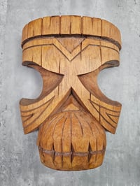 Image 1 of Smokin' Tikis Doug Horne Designed Wood Monkey Skull FREE SHIPPING!!