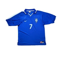 Image 1 of Brazil Away Shirt 1997 - 1998 (L) Edmundo 7