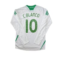 Image 2 of Mexico Away Shirt 2008 - 2010 (L) C.Blanco 10 - Player Spec