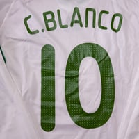 Image 6 of Mexico Away Shirt 2008 - 2010 (L) C.Blanco 10 - Player Spec