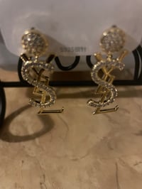 Brand YSL earrings