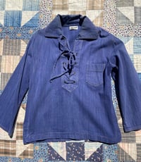 Image 1 of 70’s Hippie Denim Shirt