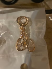 14k gold filled earrings set