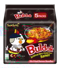 Halal Samyang Buldak Hot Chicken Ramen Noodles