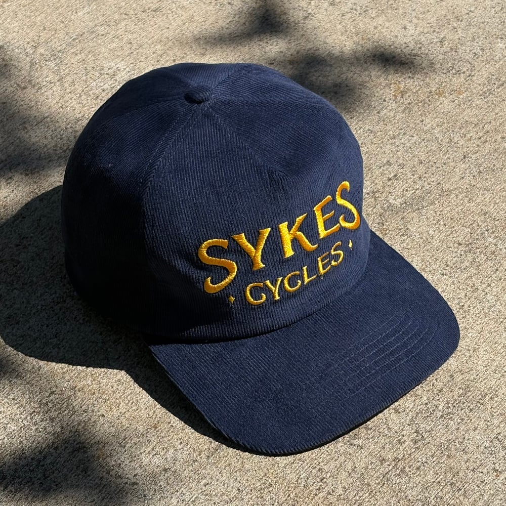 Image of Navy Corduroy Snapback 