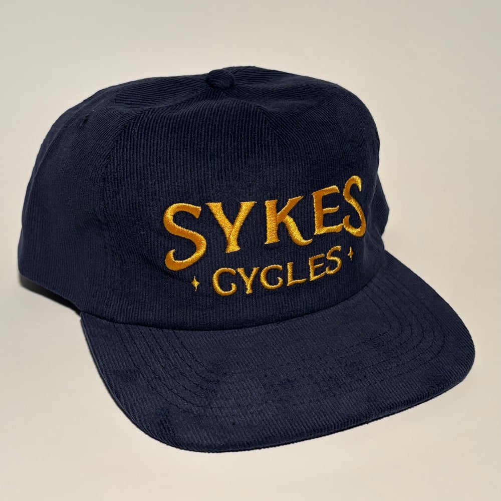 Image of Navy Corduroy Snapback 