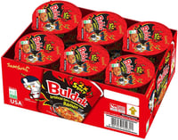 Halal Samyang Buldak Hot Chicken Ramen Noodles ( 2x Spicy Cups)
