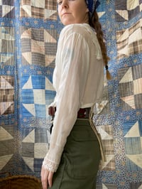 Image 4 of Edwardian Cotton and Lace Top