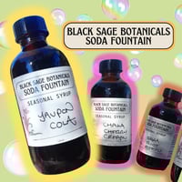 Image 1 of soda fountain syrups ⢠seasonal flavs!