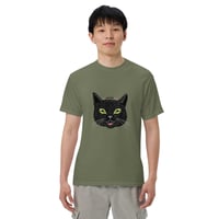 Image 2 of UFO Kitty Unisex garment-dyed heavyweight t-shirt