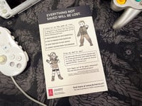 Image 2 of Life is an RPG With No Reset Button Zine