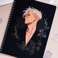 Image 3 of Notebook - Hakan Ginko with silver foil