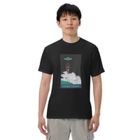 Image 1 of Sutro Tower UFO Unisex garment-dyed heavyweight t-shirt