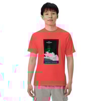 Image 3 of Sutro Tower UFO Unisex garment-dyed heavyweight t-shirt