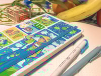 Image 5 of Fruit Buddies Dotted Paper Notebook