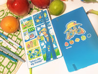 Image 1 of Fruit Buddies Dotted Paper Notebook