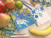 Image 1 of Fruit Buddies in Space Sketchbook