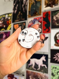 Image 3 of Brushbug Matte Button | Witch Hat Atelier