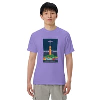 Image 5 of Coit Tower UFO Unisex garment-dyed heavyweight t-shirt