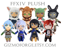 Image of Haurchefant PLUSH - FFXIV FF14 Plushie  Final Fantasy