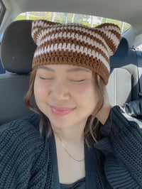 Image 4 of cat hat beanie