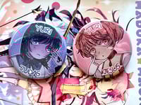 Image 2 of yuri jesus/yuri judas buttons 