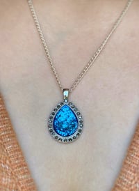 Blue Teardrop