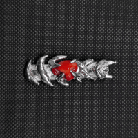 Image 2 of RED CORAL HAIR CLIP
