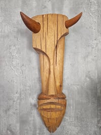 Image 1 of Smokin' Tikis Doug Horne Designed Large Diablo Mask FREE SHIPPING