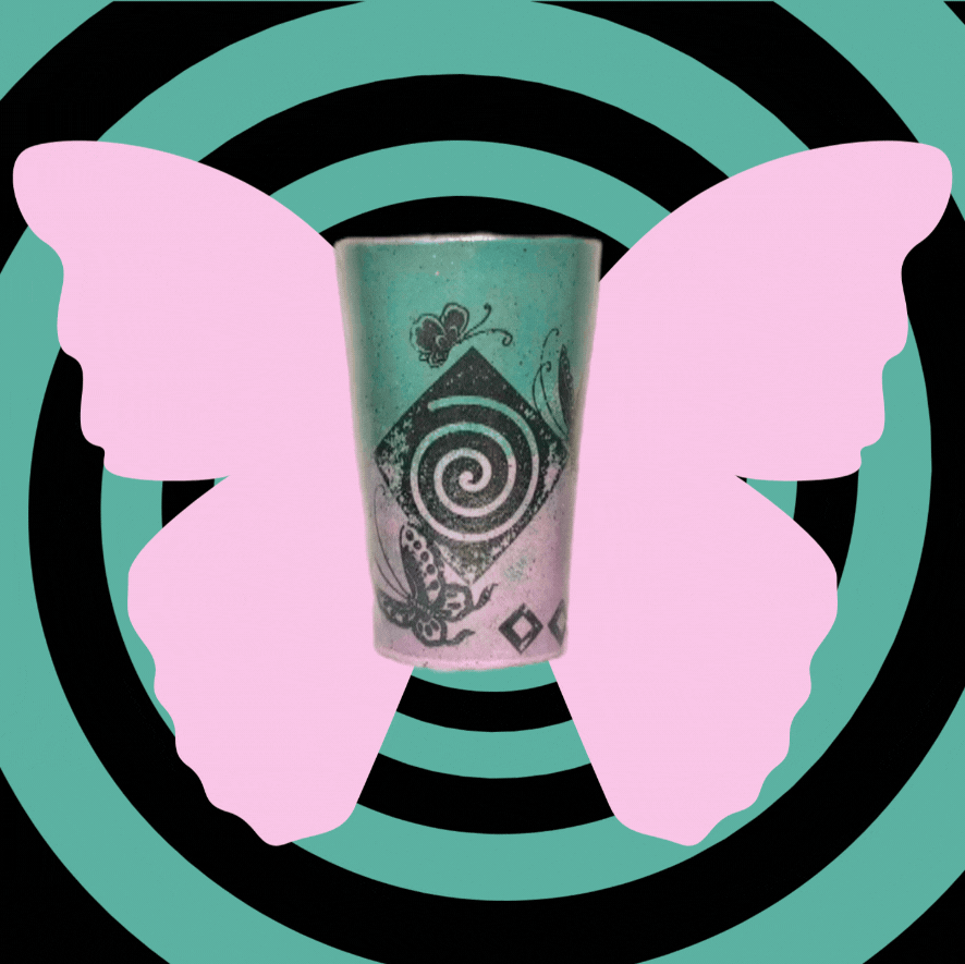 Image 2 of Butterfly 01 Cup