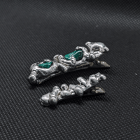 Image 4 of MALACHITE HAIR CLIP