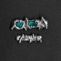 Image 1 of MALACHITE HAIR CLIP