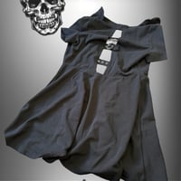 buckle chest baby doll dress