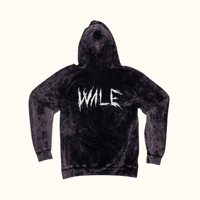Image 2 of Metal Hoodie Black Marbled