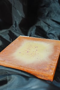 Image 2 of Sun Catcher | Copper/Bronze Handmade Square Glitter Resin Tray