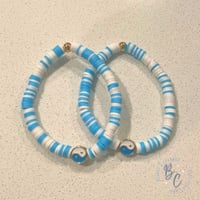 Image 1 of Yin Yang Clay Bracelet 