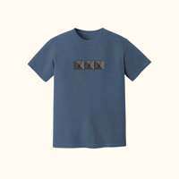 Image 1 of Studs Tee Denim Blue